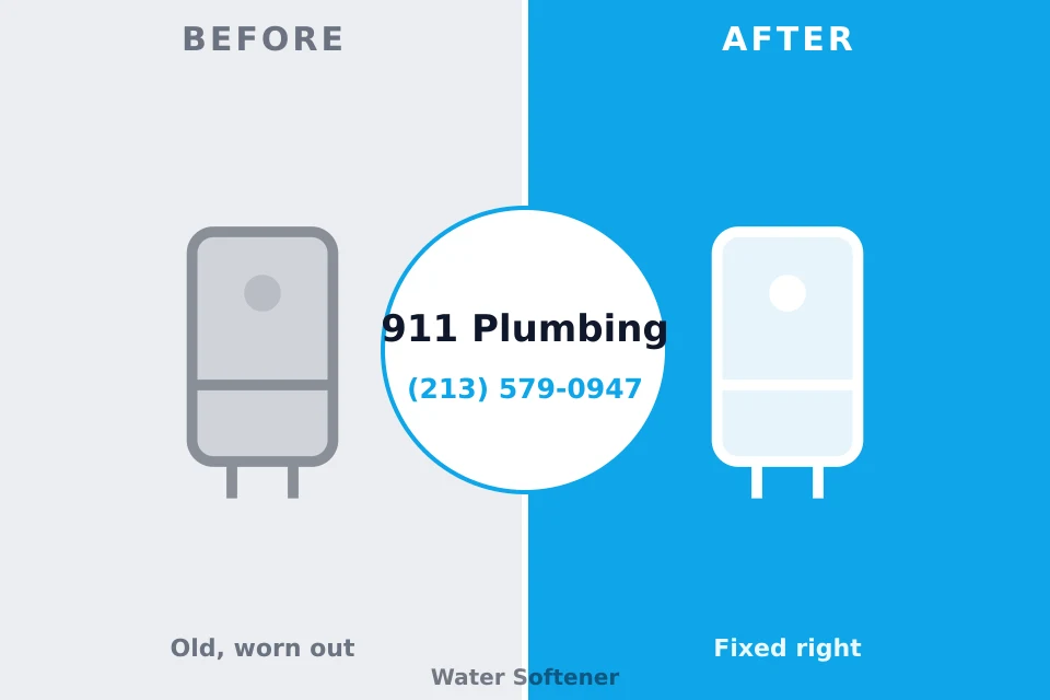 Before and after: plumbing repair Hartselle, AL